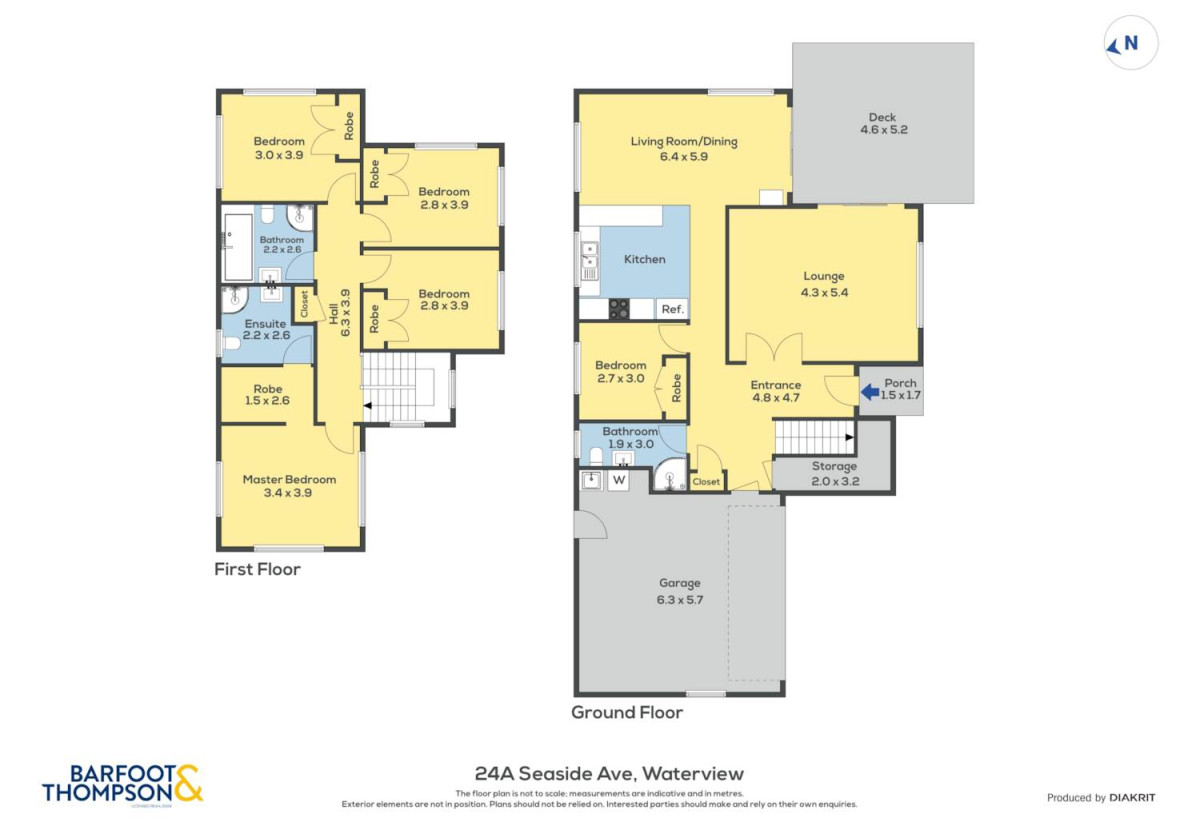 For rent, 5 beds 3 baths house with double garage, available 15th August, 24A Seaside Avenue, Waterview, Auckland