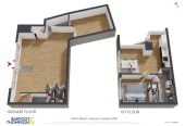 Auckland Girls’ Grammar School zone, Oversea Vendor, 117m2 Leasehold 2 beds 2 baths two-levels apartment with car park, 109/57 Mahuhu Crescent, City Centre, Auckland