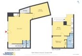Auckland Girls’ Grammar School zone, Oversea Vendor, 117m2 Leasehold 2 beds 2 baths two-levels apartment with car park, 109/57 Mahuhu Crescent, City Centre, Auckland