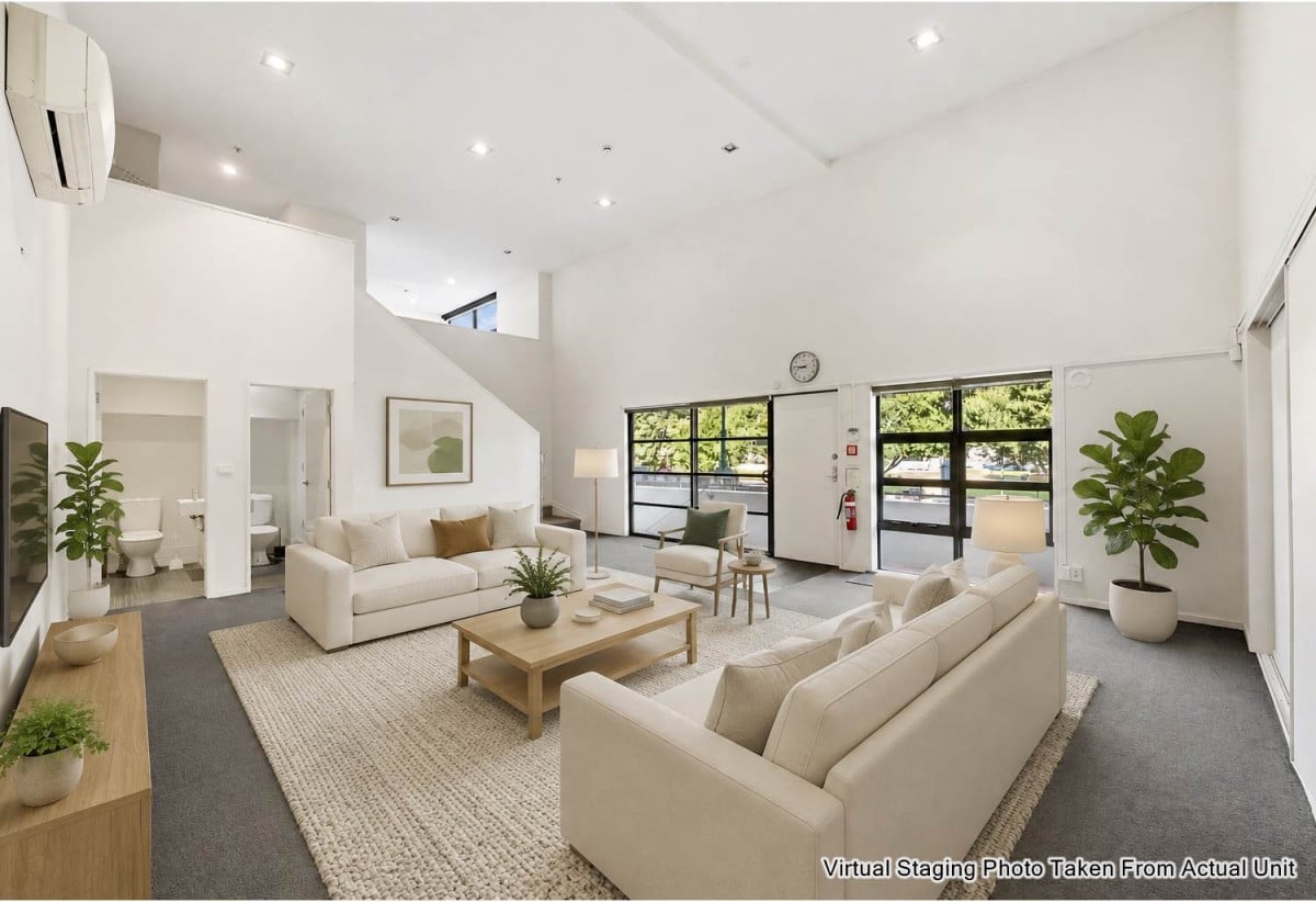 Auckland Girls’ Grammar School zone, Oversea Vendor, 117m2 Leasehold 2 beds 2 baths two-levels apartment with car park, 109/57 Mahuhu Crescent, City Centre, Auckland