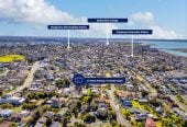 873m2 section, Brick and tile 5 beds 1 bath house with double garage, 1 Fowey Avenue, Te Atatu South, Auckland