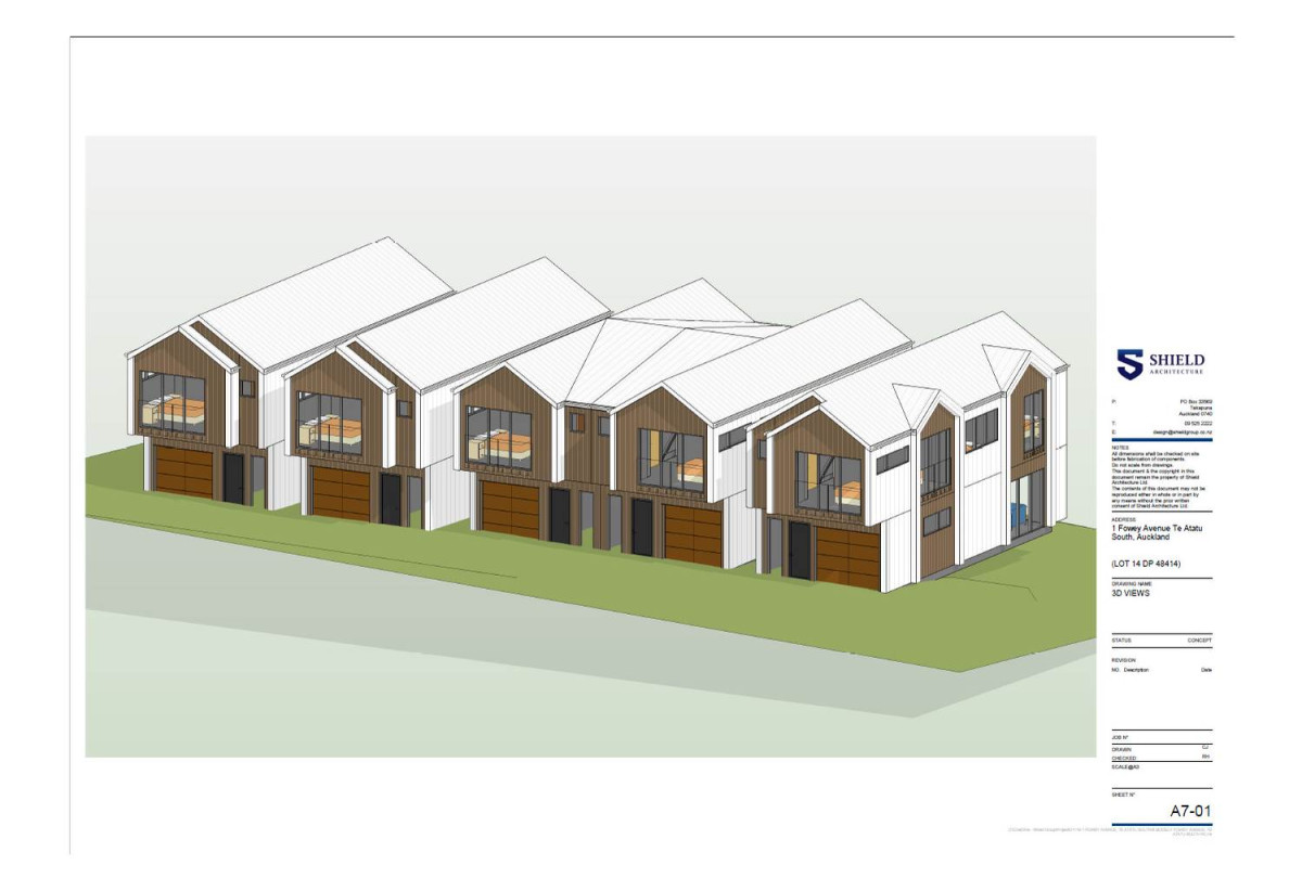 873m2 section, Brick and tile 5 beds 1 bath house with double garage, 1 Fowey Avenue, Te Atatu South, Auckland