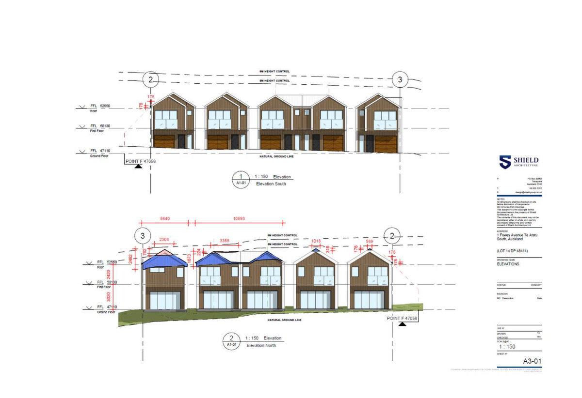 873m2 section, Brick and tile 5 beds 1 bath house with double garage, 1 Fowey Avenue, Te Atatu South, Auckland