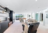 Just 160 metres from Waiake Beach, 1948m2 section, Built-in lift, 5 beds (5 ensuites) + office and wine room 6.5 baths house with 4 garage and the 18-metre cantilevered lap pool, 4 Sharon Road, Waiake, Auckland
