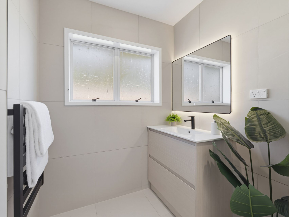 Half share of 804m² section, Renovated Brick and tile 3 beds 1 bath house with garage, 2/9 Wood Street, Papakura, Auckland