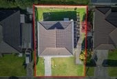 Half share of 804m² section, Renovated Brick and tile 3 beds 1 bath house with garage, 2/9 Wood Street, Papakura, Auckland