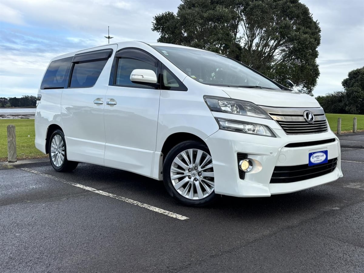 2013 Toyota Vellfire 24Z 7 Seater, 5 Door, Van, Automatic, 2400cc, Petrol, 116,465km