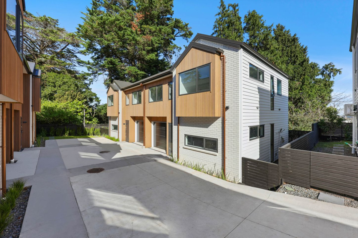 Disregard All Previous Price Indications, Brandnew freehold 3 beds 2.5 baths duplex home with garage, Next to a peaceful reserve, Lot 9/27 Red Hill Road, Red Hill, Auckland