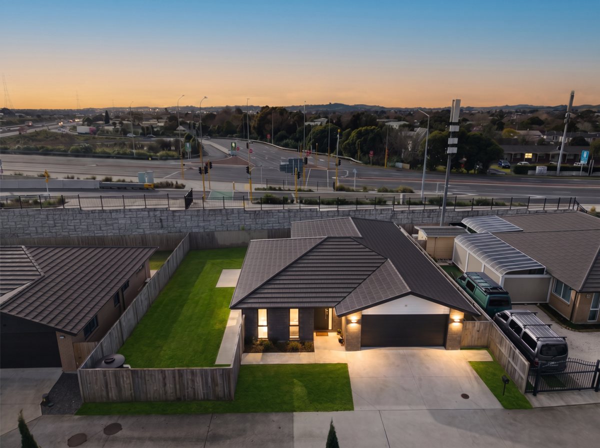 Owner cashing out, 472m2 section, Brick and tile 4 beds 2 baths house with double garage, 25 Dumas Place, Papakura, Auckland