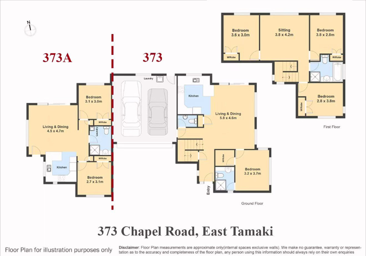609m2 section, Home and income, Botany Downs Secondary College zone, 6 beds 3 baths house with double garage and 2 beds granny, Originally built by Spaceline Homes (Fletcher Homes), 373 Chapel Road, East Tamaki, Auckland