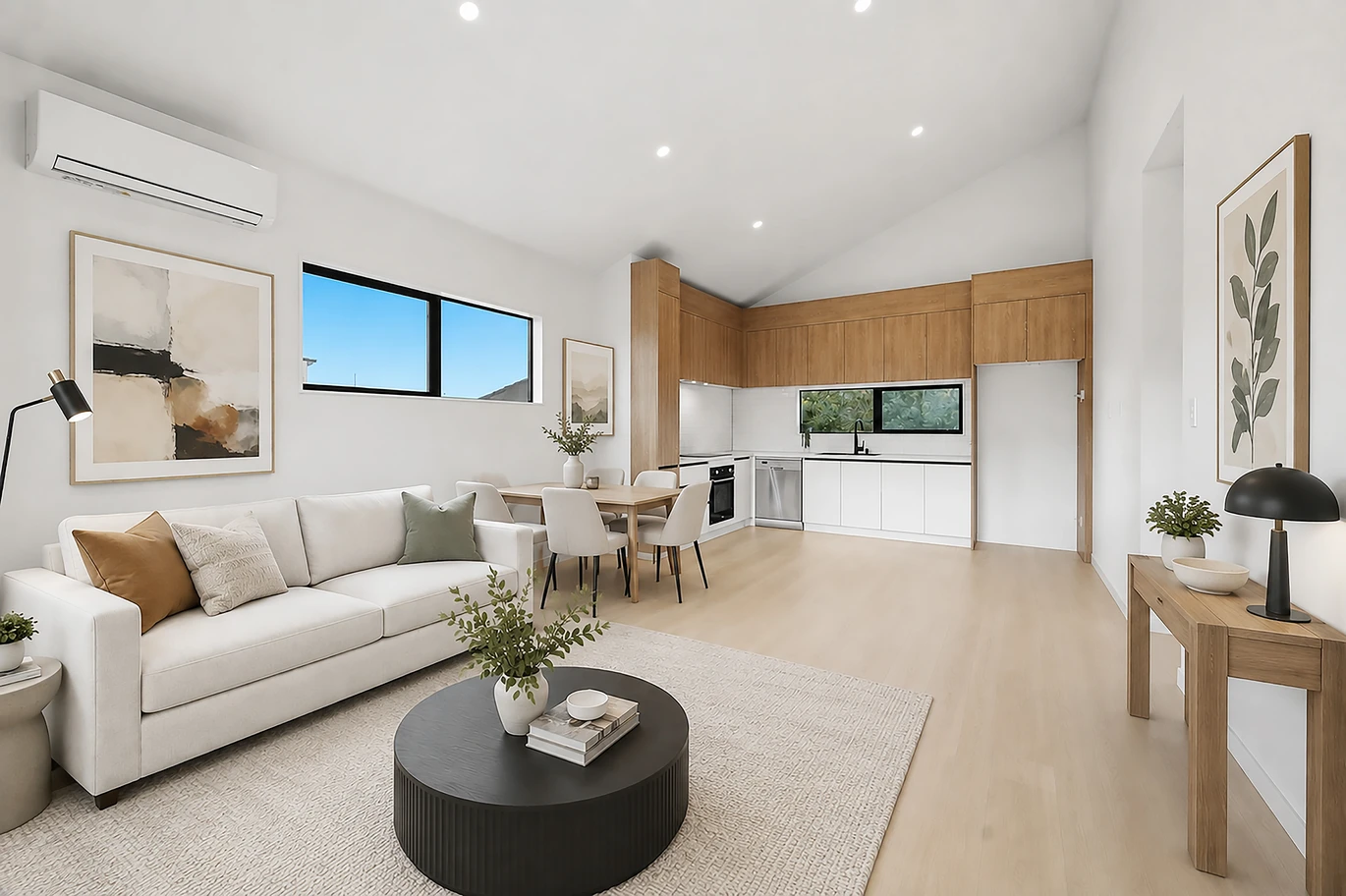 2 beds + study/office, 1.5 baths duplex home with car park, 7/29 Te Koa Road Panmure, Auckland