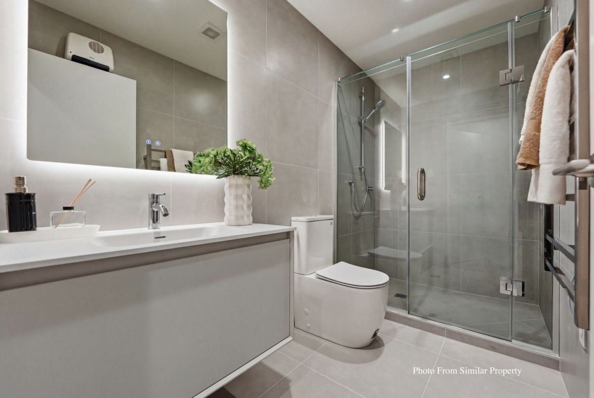 Westlake school Zone, 156m2 Brandnew freehold 3 beds + study 3.5 baths home with garage, Big Corner Yard| Extra Parking, 74D Sycamore Drive, Sunnynook, , Auckland