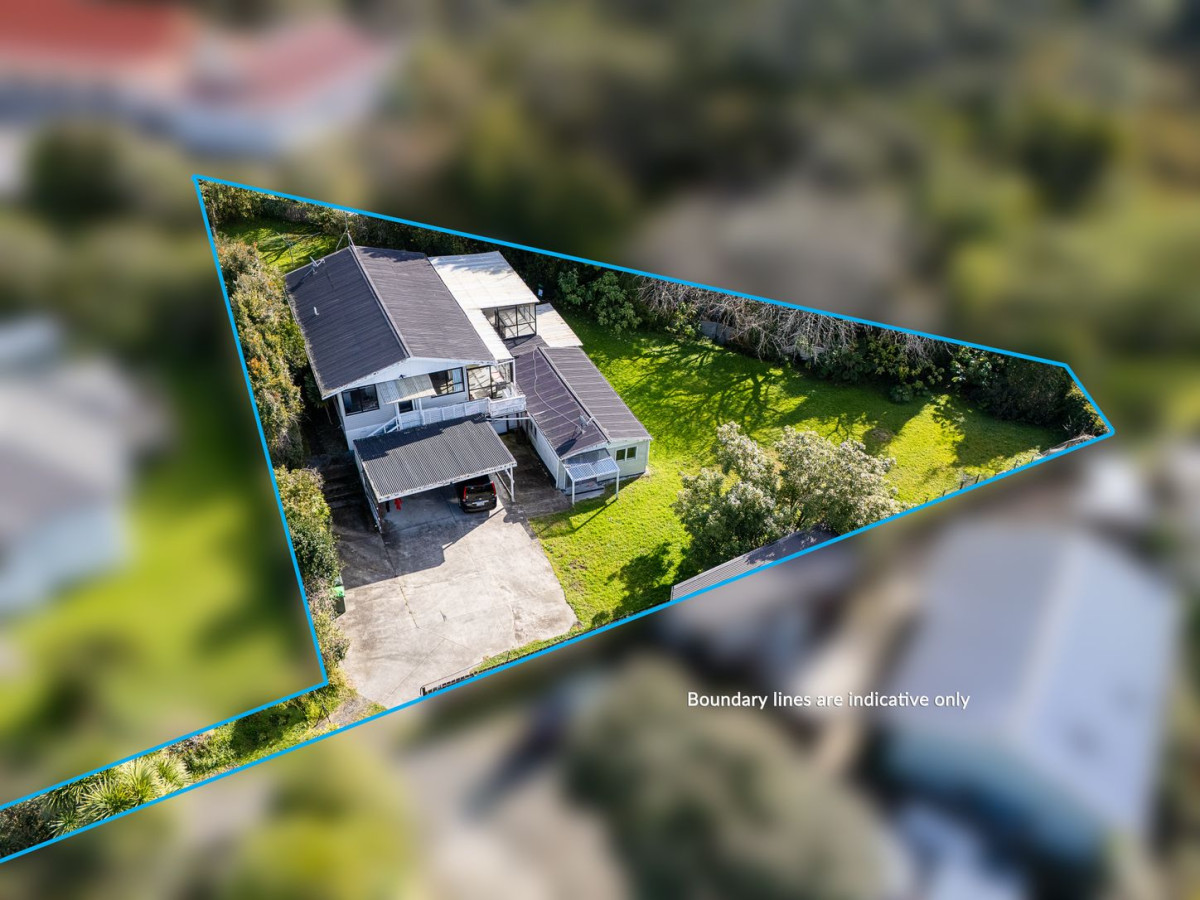 1255m2 section, 6 beds 2 baths house with carport and 3 beds granny downstairs, 35 Nile Road, Kelston, Auckland