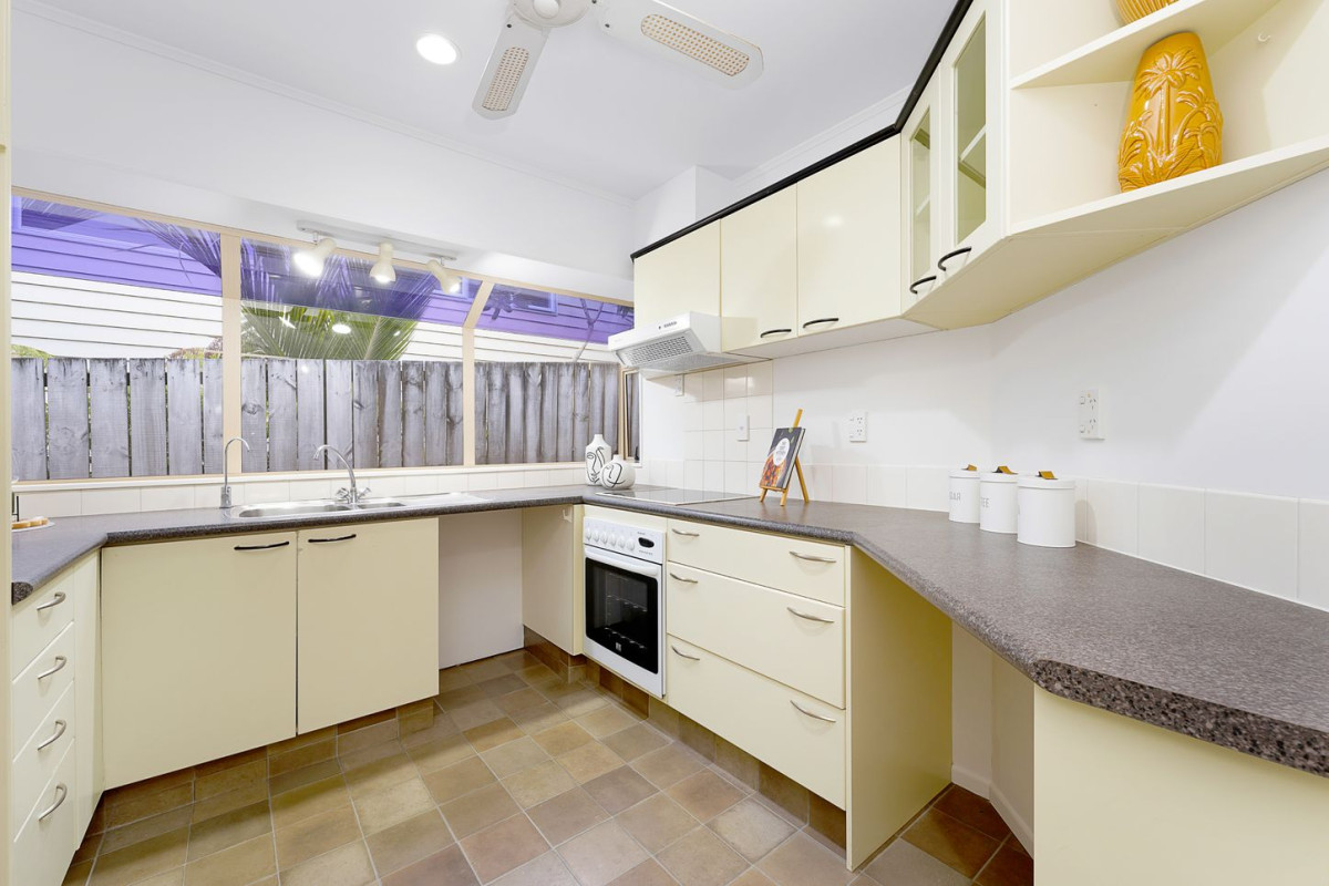 344m2 section, 130m2 Renovated Brick and tile 2 beds + study room (1.9 x 2.6M) 1 bath house with double garage, 17A Tirimoana Road, Te Atatu South, Auckland