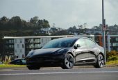 2022 Tesla Model 3 NZ GPS & CCS fast charge Sedan Automatic, Black, 24,000 km