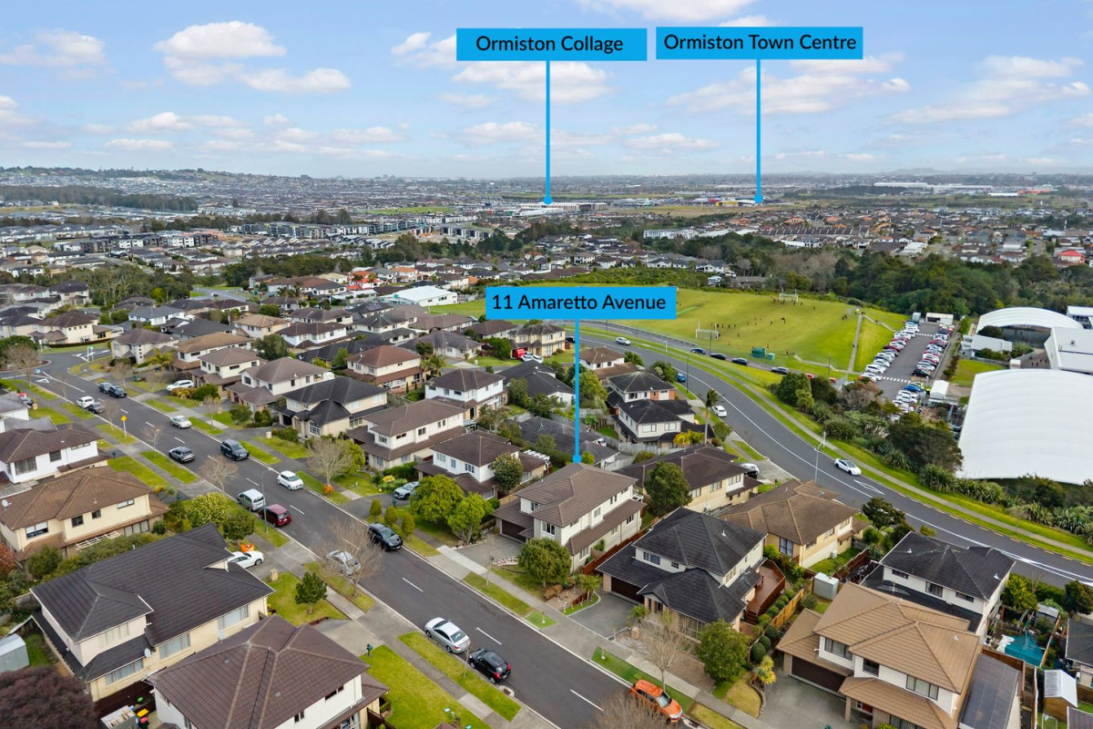 Kingsley-Built Family Haven in Mission Heights, Offered by its first owner since new, 4 beds 2.5 baths house with double garage, 11 Amaretto Avenue, Flat Bush, Auckland